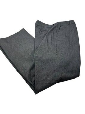 New York And Company Women's Size 12 Tall Dress Pant Gray Pinstripe Preowned